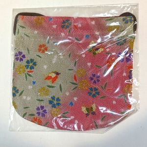 NIB Vintage Japanese Bag with Drawstring